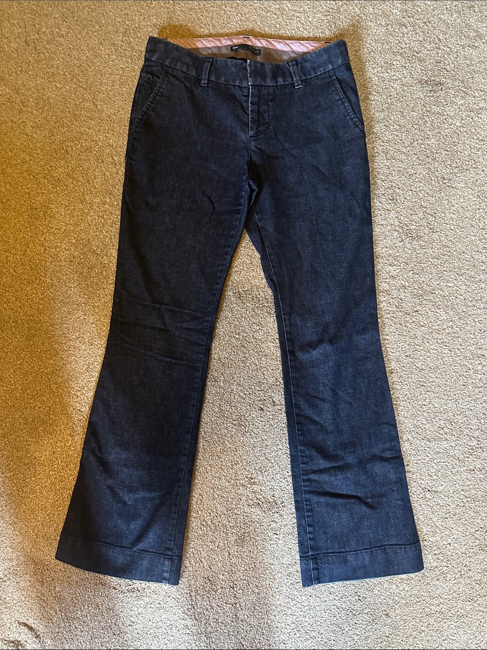 GAP Dark Blue Hip Slung Flare Jeans